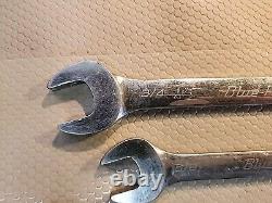 Blue-Point ratcheting combination wrench 7 of 8 pc set BOER708 SAE by Snap on