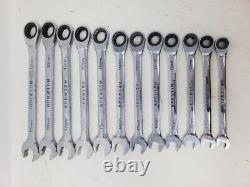 Blue Power Cornwell 12pc Ratcheting Wrench Set 8mm-19mm with Foam Holder