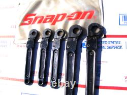 Blue point ratcheting line wrench set 5 pc