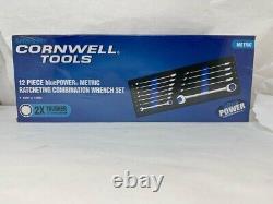 CORNWELL BPRW12MST 12 Pc bluePOWER Metric Ratchet Wrench Set OE-ML (PSH027755)