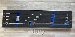 CORNWELL Tools BPRWDBX8ST 8pc. SAE Ratcheting Double Box Wrench Set 72 Tooth