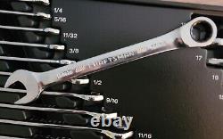 CRAFTSMAN 23pc FULL POLISH SAE & METRIC MM Ratcheting Box Wrench set