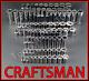 Craftsman Hand Tools 100pc 1/4 3/8 1/2 Sae Metric Mm Ratchet Wrench Socket Set