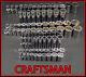Craftsman Hand Tools 98pc 1/4 3/8 1/2 Dr Sae Ratchet Wrench Socket Set Free Ship