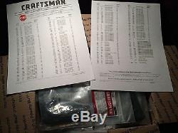 CRAFTSMAN MECHANICS TOOL SET with Ratcheting Combination Wrenches 309pc 41309