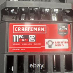 CRAFTSMAN Ratcheting Wrench Sets, Metric & SAE, (2)-11-Piece CMMT87021 & 87022