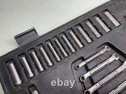 CRAFTSMAN Tools Socket Wrench Set SAE Metric Ratchets 1/4 3/8 1/2 Vintage