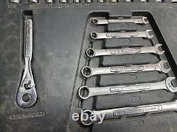 CRAFTSMAN Tools Socket Wrench Set SAE Metric Ratchets 1/4 3/8 1/2 Vintage