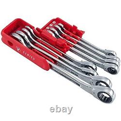 CRAFTSMAN V-SERIES Combination Ratchet Wrench Set, MM, 8 Piece (CMMT87375V)