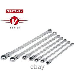 CRAFTSMAN V-SERIES Ratchet Wrench Set, MM, Flexible Head, 7 Piece (CMMT87410V)