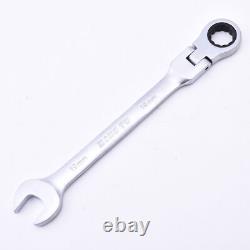Combination Ratchet Gear Flexible Head Ratcheting Wrench Spanners Tool Set
