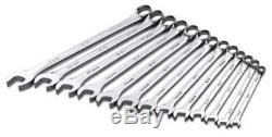 Combo Wrench Set, Long, Polish, 7-19mm, 13Pc SK PROFESSIONAL TOOLS 86127