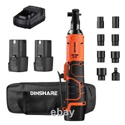 Cordless Ratchet Wrench Set Electric Ratcheting electric ratche for heavy duty