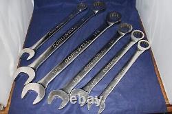 Cornwell Ratcheting Combination Wrench set of 6 CRW6S Large SAE Diesel Aviation