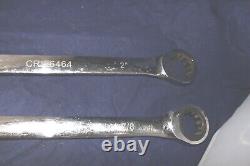 Cornwell Ratcheting Combination Wrench set of 6 CRW6S Large SAE Diesel Aviation