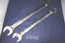 Cornwell Ratcheting Combination Wrench set of 6 CRW6S Large SAE Diesel Aviation