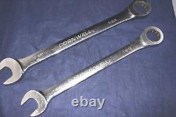 Cornwell Ratcheting Combination Wrench set of 6 CRW6S Large SAE Diesel Aviation