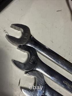 Cornwell SAE Ratcheting Combination Wrench SET 8 Piece Set T10