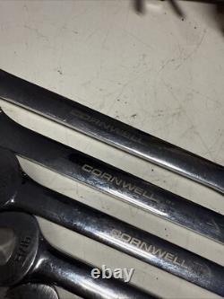 Cornwell SAE Ratcheting Combination Wrench SET 8 Piece Set T10