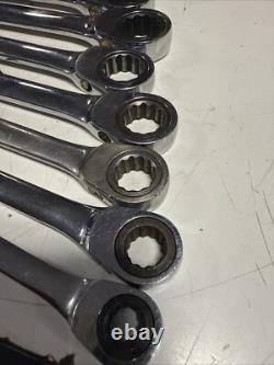 Cornwell SAE Ratcheting Combination Wrench SET 8 Piece Set T10