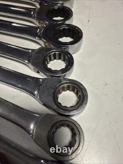 Cornwell SAE Ratcheting Combination Wrench SET 8 Piece Set T10