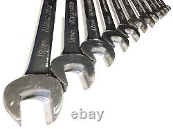 Cornwell Tools BPRW12MFST 12 Piece 72 Tooth Metric Flex Combo Ratchet Wrench Set