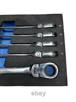 Cornwell Tools Blue Power BPRW12MFST 12 Pc Metric Flex Ratchet Wrench Set