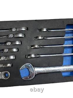 Cornwell Tools Blue Power BPRW12MFST 12 Pc Metric Flex Ratchet Wrench Set