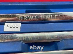 Cornwell Tools Set 5 PC Metric Extra Long Flex Ratcheting Box Wrench CRW1214MLF
