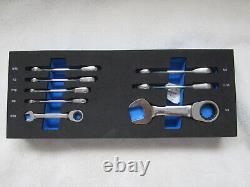 Cornwell Tools Stubby Ratcheting 8pc Wrench Set SAE