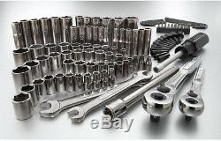 Craftsman 108 pc Tool Kit Mechanics Set Socket Ratchet Wrench Toolset with Case