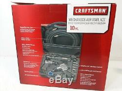 Craftsman 10pc Air Tool Set Air Compressors Tool Hammer Ratchet Impact Wrench(O)