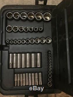 Craftsman 124 Piece Tool Set (MADE IN USA) Metric And SAE 1/4 3/8 1/2