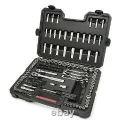 Craftsman 165 pc Mechanics Tool Set Standard Metric Socket Ratchet Wrench 36165