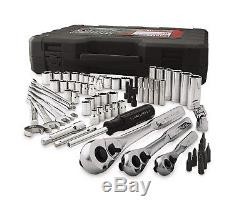 Craftsman 165 pc. Tool Set Standard Metric Socket Ratchet Wrench with Case