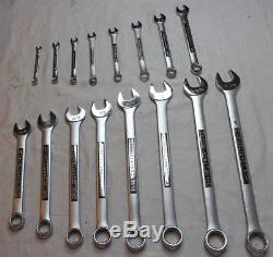 Craftsman 16 Piece 12 Pt Combination Wrench Set SAE New 1/4 1-1/8 Sizes