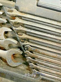 Craftsman 16pc 12pt. SAE Combination Wrench Set, VA Series, USA, 1/4 to 1-1/8