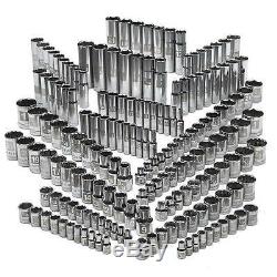 Craftsman 176pc Socket Set, Standard Metric, Short & Deep Well Dual-Mark 934032