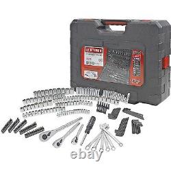 Craftsman 230-Piece Silver Finish Standard Metric Mechanics Tool Set 70190 NEW