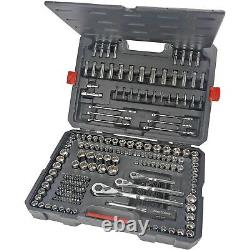 Craftsman 230-Piece Silver Finish Standard Metric Mechanics Tool Set 70190 NEW