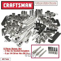 Craftsman 230 pc Tool Set with 8 pc bonus set Tools Only NEW 311