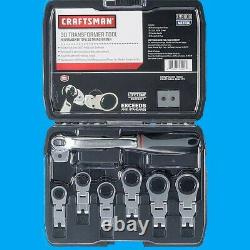 Craftsman 3D Transformer Tool Ratcheting Compound Action Wrench Set MM Metric