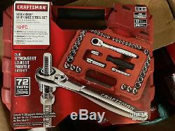 Craftsman 41 pc. Piece 1/4 & 3/8 inch Drive Max Axess Socket Wrench Set 41484