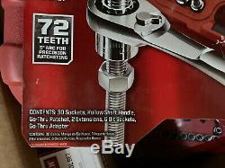 Craftsman 41 pc. Piece 1/4 & 3/8 inch Drive Max Axess Socket Wrench Set 41484