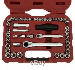 Craftsman 51 pc. 1/4 in and 3/8 in Drive Max Axess Mechanics Socket Wrench Set