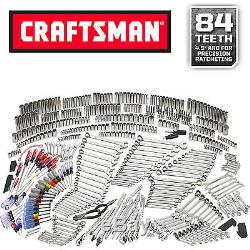 Craftsman 540-Piece Mechanics Tool Set with 84T Ratchet Ratcheting Wrench NEW