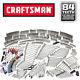 Craftsman 540-piece Mechanics Tool Set With 84t Ratchet Ratcheting Wrench New