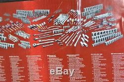 Craftsman 540 piece Mechanics Tool Set Ratcheting Wrench Deep Socket SAE MM USA