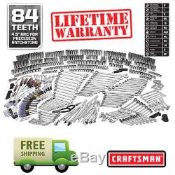 Craftsman 540-piece Mechanics Tool Set with 84T Ratchet Ratcheting Wrench 500 311