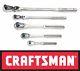 Craftsman 5 Piece Teardrop Ratchet & Flexible Head Ratchet Set 1/4 3/8 1/2